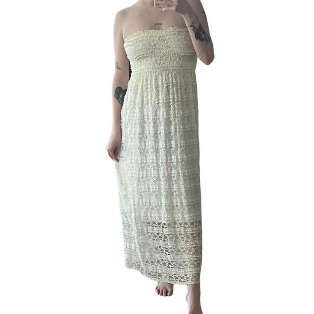 Lace maxi dress